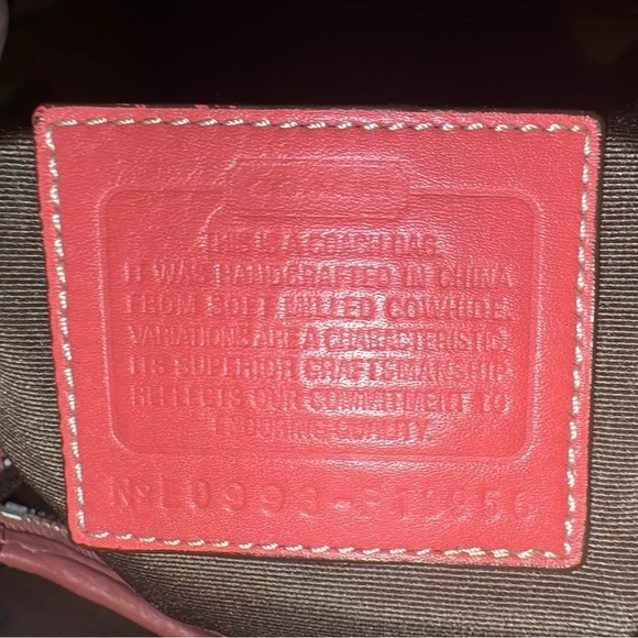 Coach. Hamilton Salmon Pink Coach bag. - Picture 11 of 11